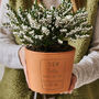 Terracotta Personalised Plant Pot, thumbnail 1 of 8