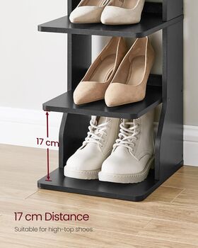 Slim Shoe Storage Rack For Narrow Spaces, 5 of 8