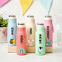 Personalised Kids Stainless Steel Water Bottle Gift, thumbnail 1 of 5