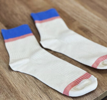 Pack Of Three American Sports Style Solesmith Socks, 7 of 9