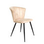 Bourne Moleskin Oyster Cream Set Of Two Dining Chairs, thumbnail 3 of 6