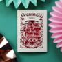 Personalised 'First Christmas' Papercut Card, thumbnail 1 of 9