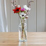 Personalised Family Birth Flower Stem Glass Vase, thumbnail 3 of 6