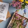 'Just Because' Botanical Posy Flower Letterbox Gift, thumbnail 7 of 8