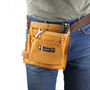 Personalised Tan Leather Tool Belt Six Pockets, thumbnail 1 of 2