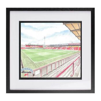 Brentford Fc 'Inside Griffin Park' Stadium Print, 3 of 3