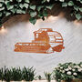 Metal Combine Harvester Garden Wall Art Farm Decor Gift Idea, thumbnail 1 of 10