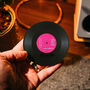 Vinyl Record Gift For Him Or Her Coasters Set Of Six, thumbnail 6 of 6