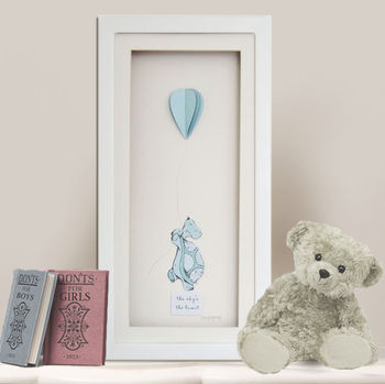 Personalised And Framed 'The Sky's The Limit' Rabbit, 11 of 11