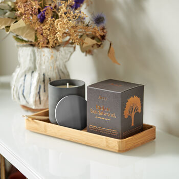 Vegan Indian Sandalwood Scented Candle, 5 of 6