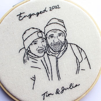 Customised Picture/Portrait Hand Embroidery, 5 of 5