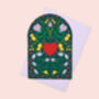 Floral Heart Love Card, thumbnail 7 of 9