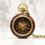 Wooden Personalised Pocket Watch, thumbnail 2 of 4