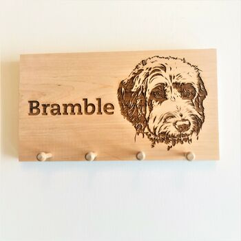 Personalised Dogs Lead Holder, 2 of 6