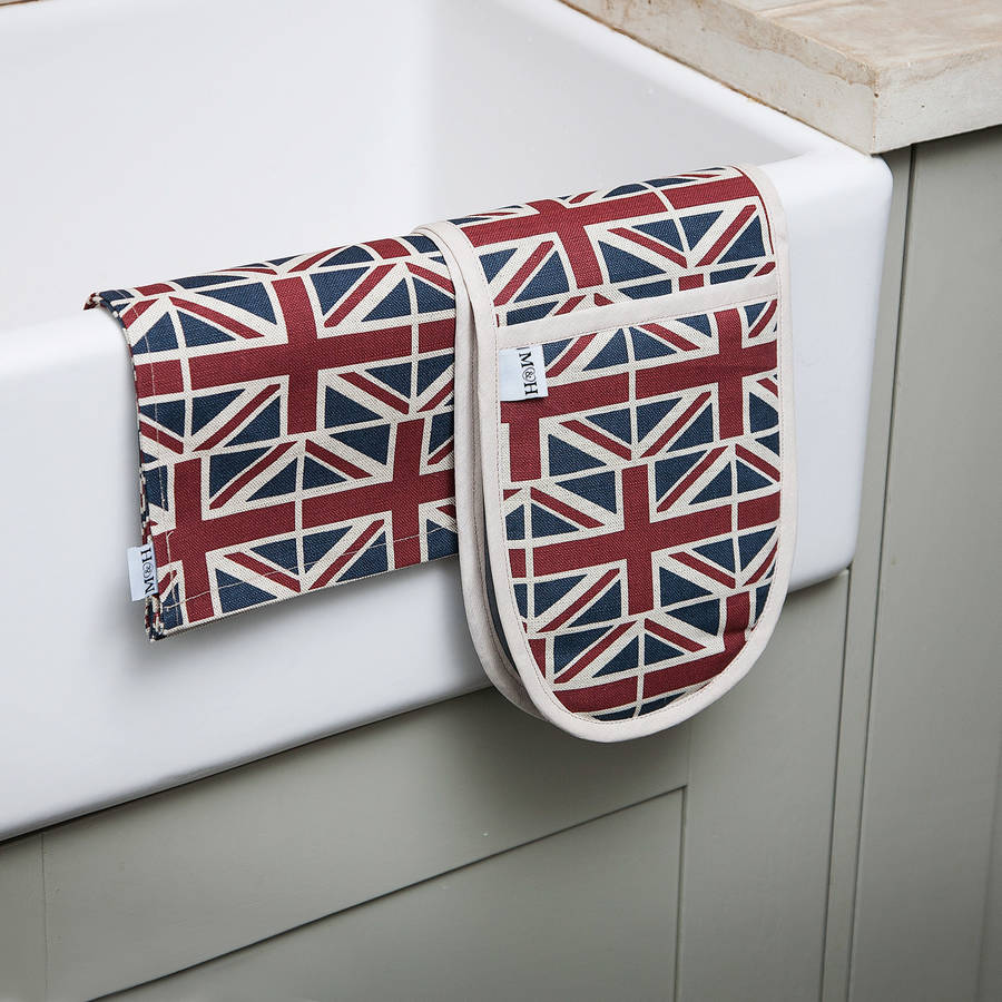 Union Jack Tea Towel By Mutts & Hounds