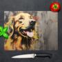 Retriever Radiance Textured Glass Chopping Boards, thumbnail 1 of 8