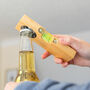 Personalised Spirit Level Bottle Opener Life Comes With, thumbnail 5 of 7