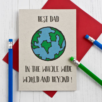 Best Dad In The World Card, 2 of 2
