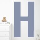 personalised initial and name wall stickers by kidscapes ...