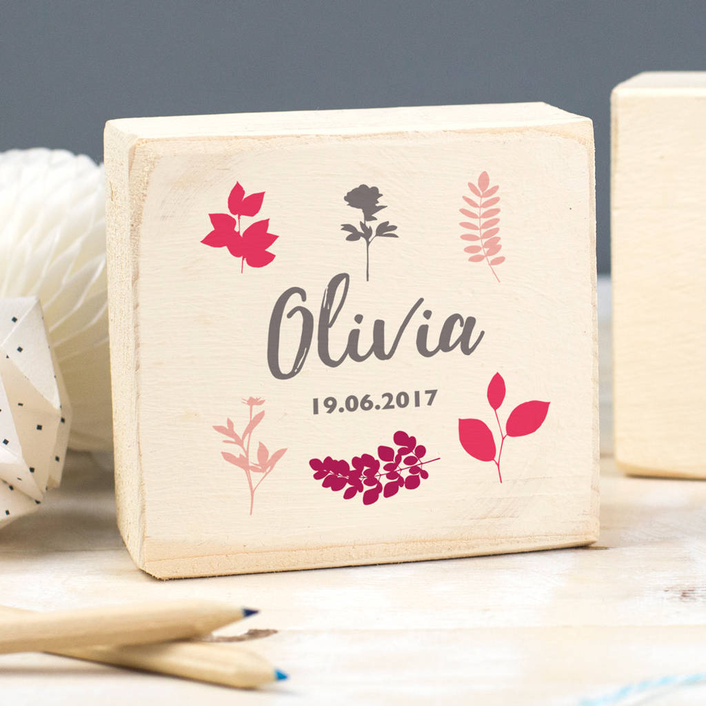 Personalised New Baby Gift By Delightful Living ...