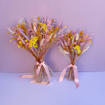 Pastel Dried Flower Arrangement, 7 of 9