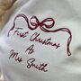 Personalised First Christmas As A Mrs Jumper, thumbnail 4 of 5