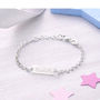 Baby's Personalised Silver Christening Bracelet, thumbnail 5 of 9