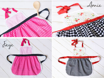 Personalised Aprons For Kids And Women, 11 of 12