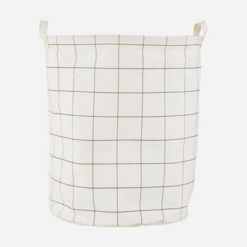 Black And White Squares Laundry Bag, 2 of 4