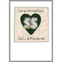 Personalised 55th Emerald Wedding Anniversary Card, thumbnail 9 of 10