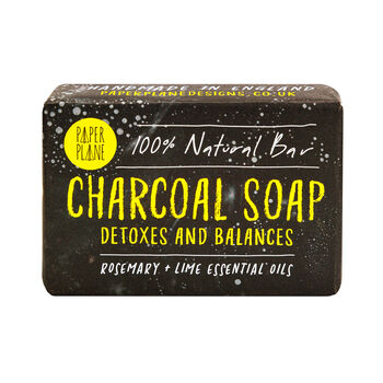 100% Natural Vegan Charcoal Soap Detox Bar, 5 of 5