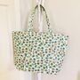 Large Floral Recycled Storage / Laundry Bag, thumbnail 5 of 6