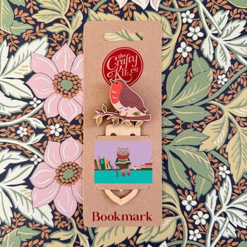 Robin Wooden Bookmark, 3 of 4
