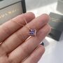 Rose Gold Pendant Birthstone Necklace June Alexandrite, thumbnail 5 of 6