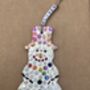 Child's Personalised Christmas Mosaic Snowman Craft Kit, thumbnail 3 of 3
