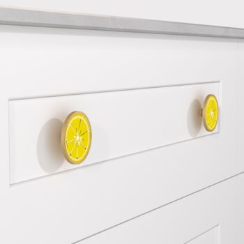 Citrus And Summer Fruit Slice Cabinet Door Knobs, 9 of 12