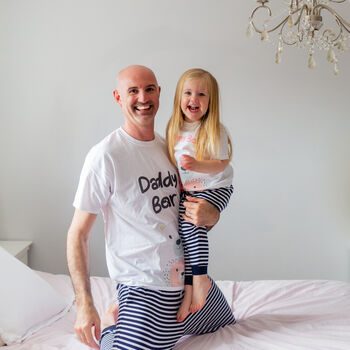 Personalised Daddy And Me Matching Bear Pyjamas, 6 of 12