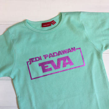 Child's Personalised Star Wars Jedi T Shirt, 3 of 9
