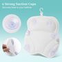 Bath Pillow Back Support Spa Cushion Bathtub Pillow, thumbnail 3 of 5