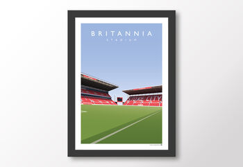 Stoke City Britannia Stadium Poster, 8 of 8