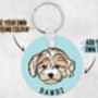 Maltipoo Keyring, thumbnail 4 of 6