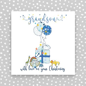 Granddaughter Or Grandson Christening Card, 2 of 2