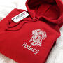 Personalised Embroidered Dog Hoodie, thumbnail 10 of 12