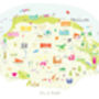 Personalised Norfolk Map: Add Favourite Places, thumbnail 4 of 4