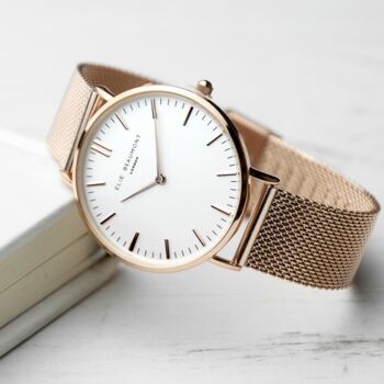 Personalised Women's Metallic Watch, 7 of 12