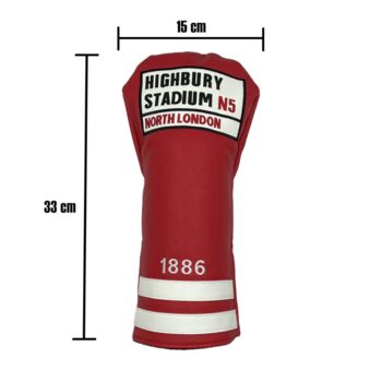 Arsenal Highbury Golf Driver Headcover, 3 of 6