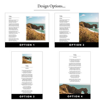 For My Father Personalised Photo Poem Print, 2 of 8