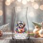 Personalised Lhasa Apso In Christmas Lights, thumbnail 7 of 10