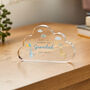 Personalised Grandad First Father’s Day Cloud Plaque, thumbnail 3 of 5