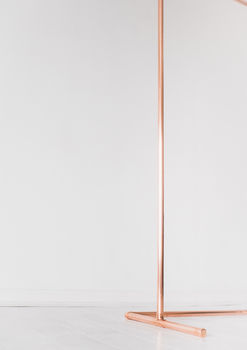 Minimal Copper Pipe Clothing Rail, 5 of 5